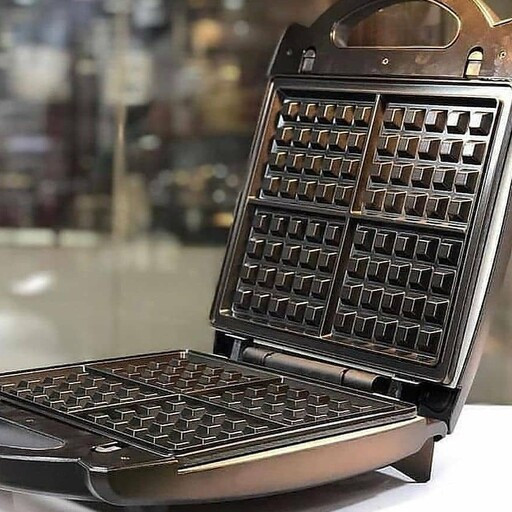 اسنک ساز ساندویچ ساز گریل کن وافل ساز(سه کاره)برندرومانتیک مدلHS710W