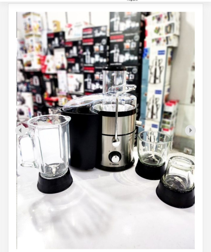 آبمیوه گیری 4 کاره آنالوگ بوش مدل BSSJ-3882 گلو استیل فروش ویژه