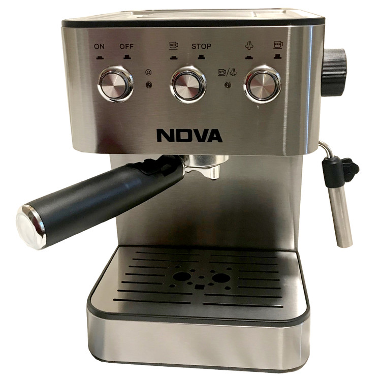 اسپرسو ساز ندوا مدل 158 تمام استیل اصلی ا NDVA 158 Espresso Maker