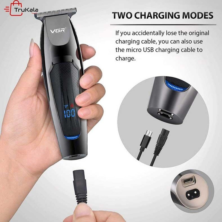 ماشین اصلاح صورت و خط زن وی جی آر VGR مدل V-070