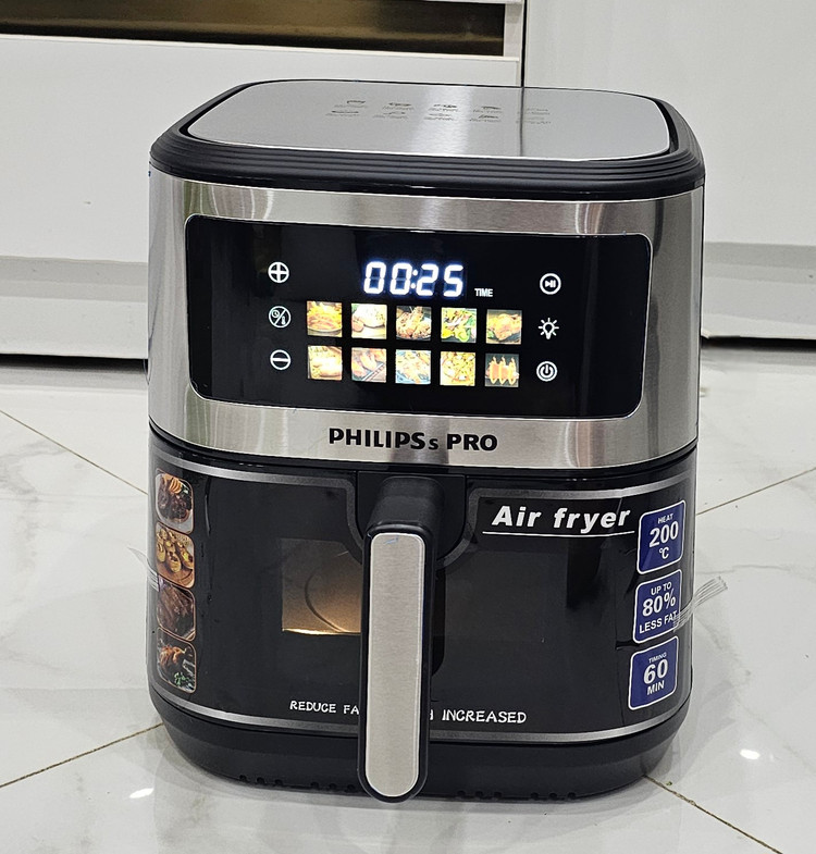 سرخ کن فیلیپس پرو مدل PH1905 ظرفیت ۱۵ لیتر بدون روغن تمام استیل